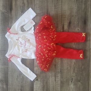 Baby Christmas matching set